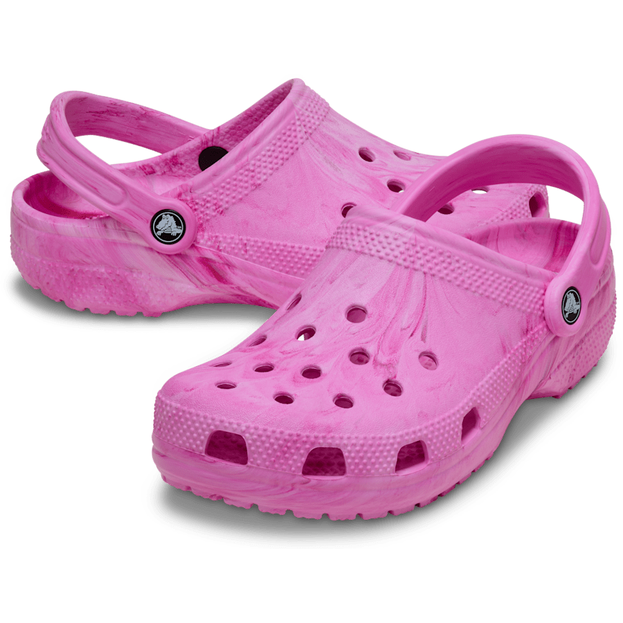 Kids Crocs - Kids' Classic Watercolor Marbled Clog