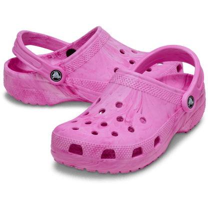 Kids Crocs - Kids' Classic Watercolor Marbled Clog