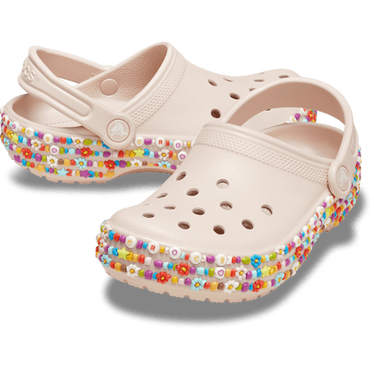 Kids Crocs - Classic Beaded Band Clog K