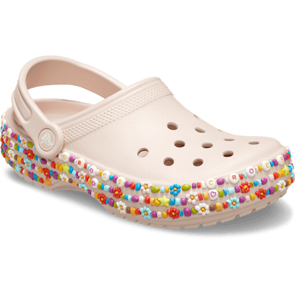 Kids Crocs - Classic Beaded Band Clog K