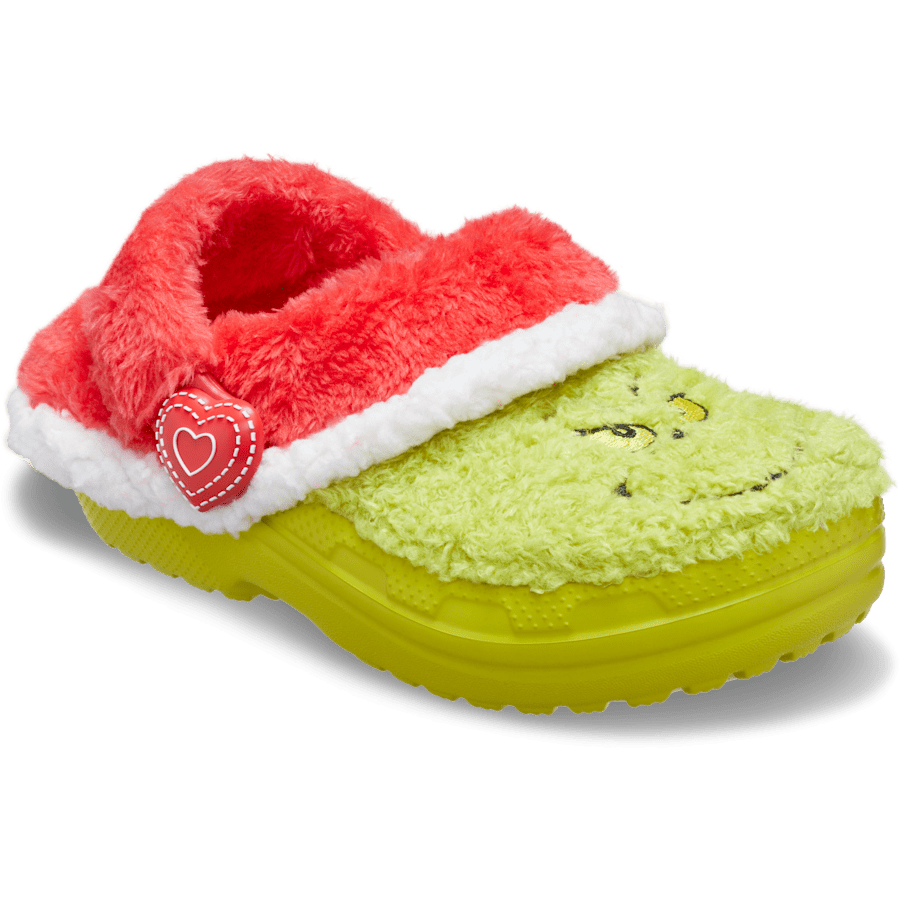 Kids Crocs - Kid's The Grinch Classic Lined Clog- Crocs