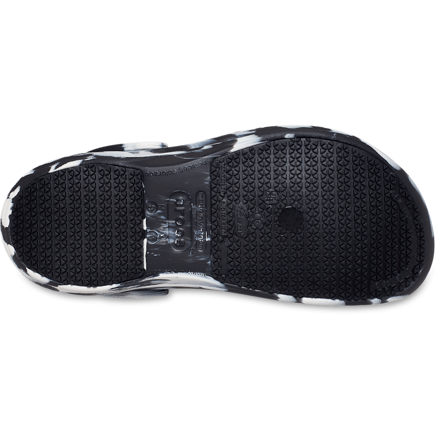 Women / Men Crocs - Bistro Marbled Work Clog