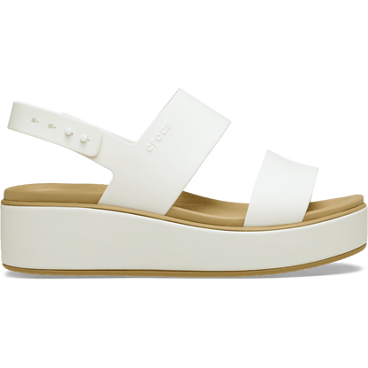 Women Crocs - Brooklyn Matte Wrap Low Wedge