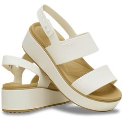 Crocs Brooklyn Matte Wrap Low Wedge Women