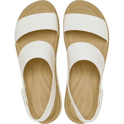 Women Crocs - Brooklyn Matte Wrap Low Wedge