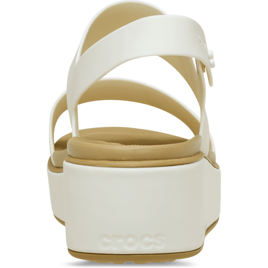 Women Crocs - Brooklyn Matte Wrap Low Wedge