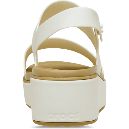 Women Crocs - Brooklyn Matte Wrap Low Wedge