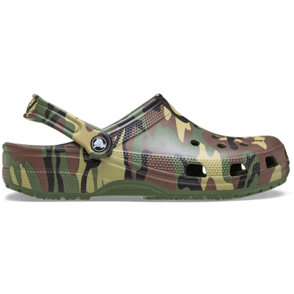 Women / Men Crocs - Classic Camouflage Clog