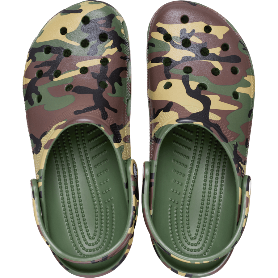 Women / Men Crocs - Classic Camouflage Clog