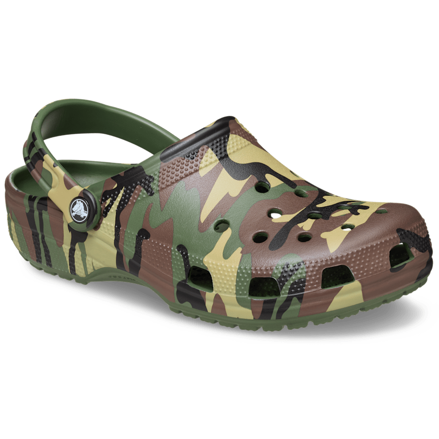 Women / Men Crocs - Classic Camouflage Clog