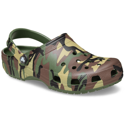 Women / Men Crocs - Classic Camouflage Clog