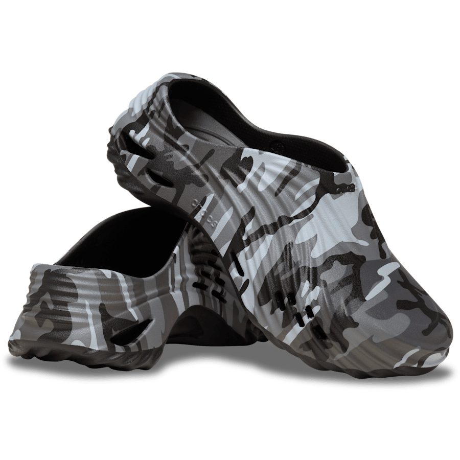 Women / Men Crocs - Echo Camo Wave