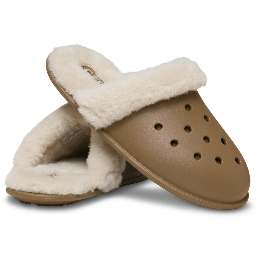 Women / Men Crocs - Classic Fuzz Scuff