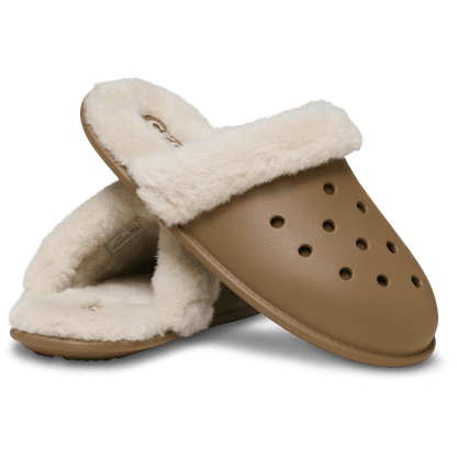 Women / Men Crocs - Classic Fuzz Scuff