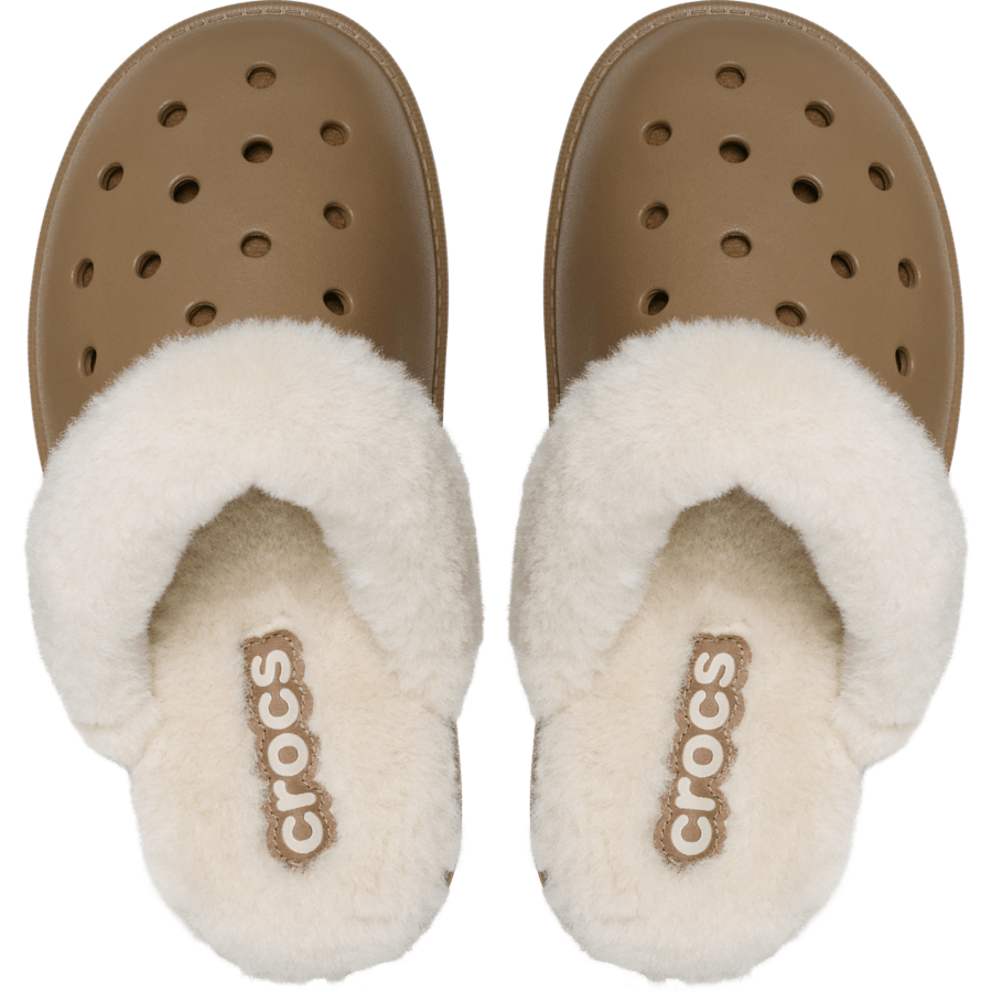 Women / Men Crocs - Classic Fuzz Scuff