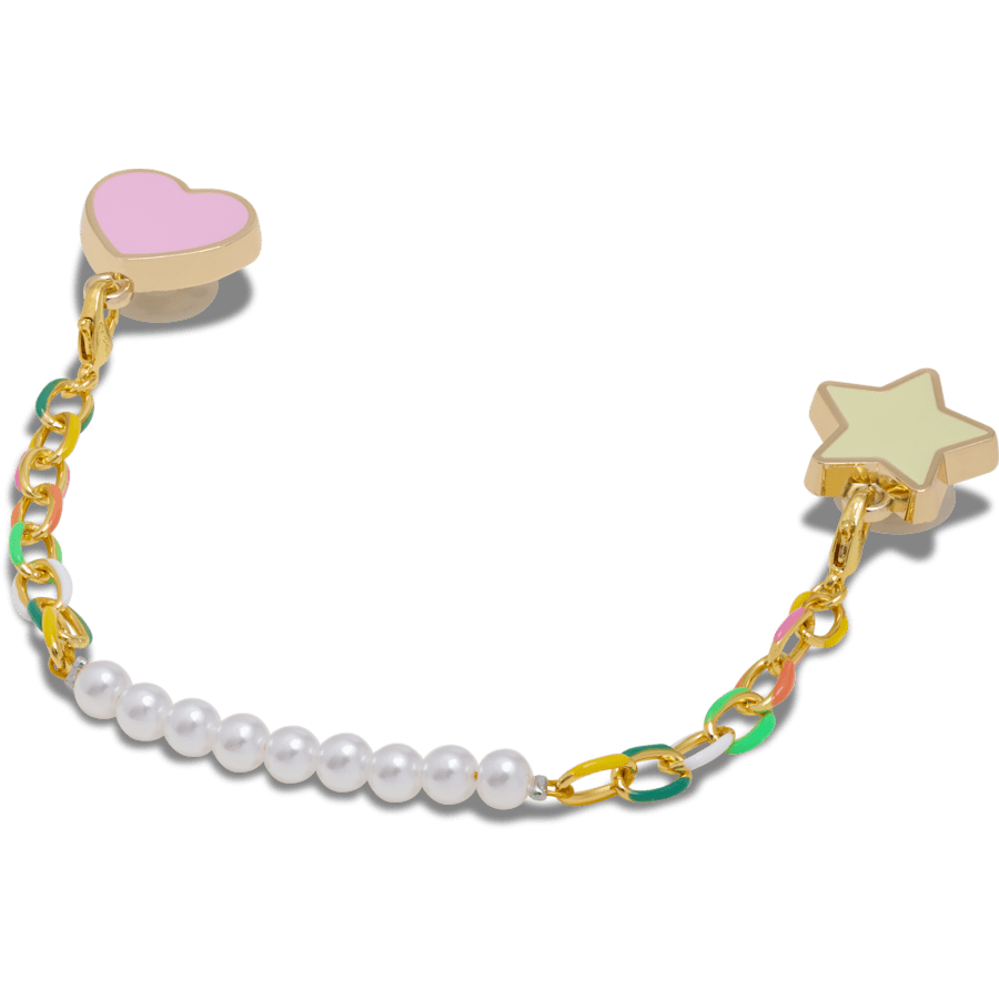 Women / Kids Crocs - Pearl and Rainbow Bag Chain