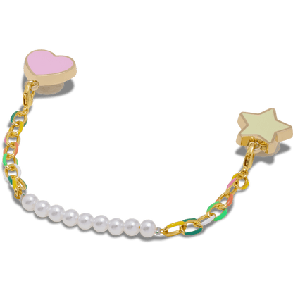 Women / Kids Crocs - Pearl and Rainbow Bag Chain
