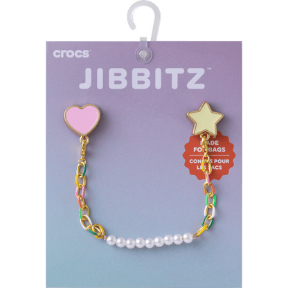 Women / Kids Crocs - Pearl and Rainbow Bag Chain