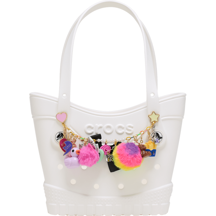 Women / Kids Crocs - Pearl and Rainbow Bag Chain