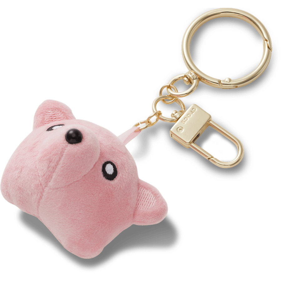 Women / Kids Crocs - Plush Teddy Face Bag Charm