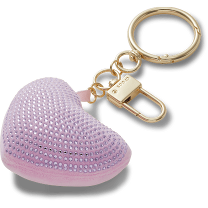 Women / Kids Crocs - Plush Gem Heart Bag Charm