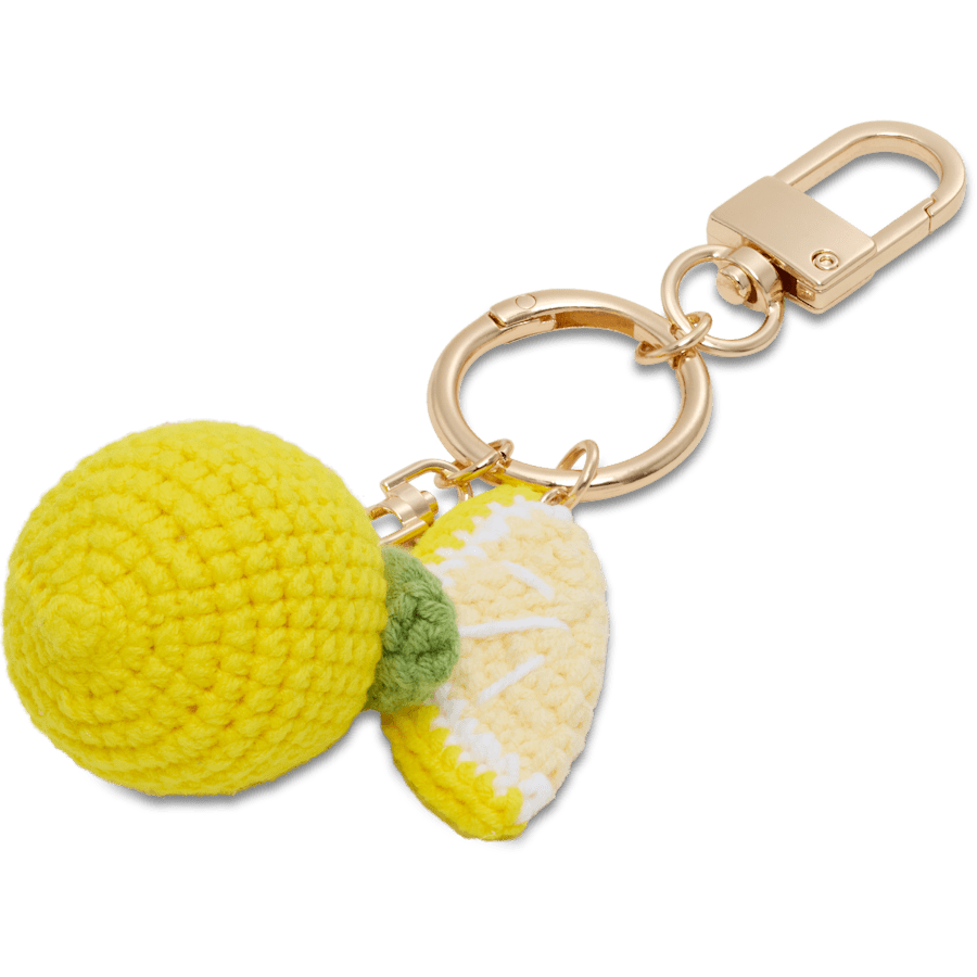 Women / Kids Crocs - Crochet Lemon Bag Charm