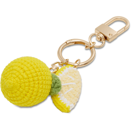 Women / Kids Crocs - Crochet Lemon Bag Charm