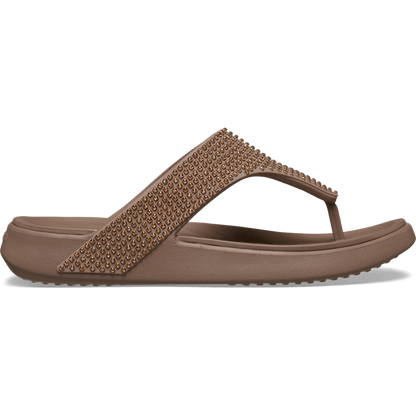 Women Crocs - Getaway Gems Triangle Flip