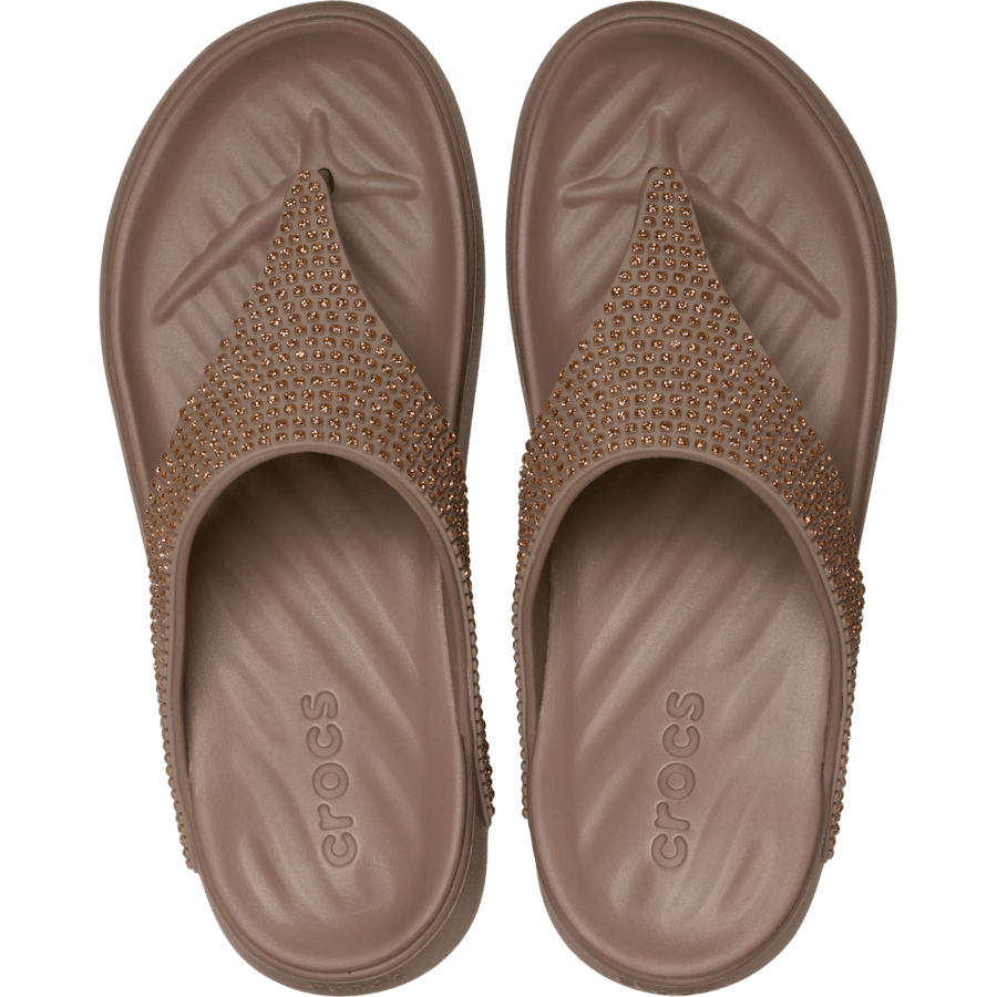 Women Crocs - Getaway Gems Triangle Flip
