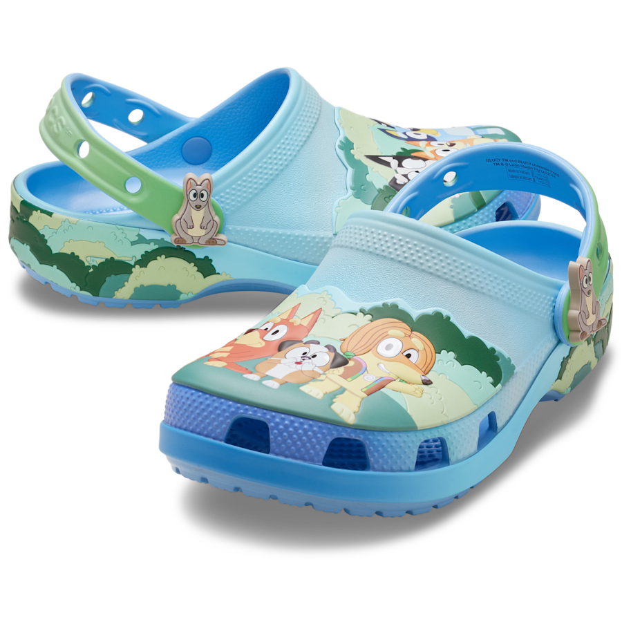 Kids Crocs - Toddler Bluey Best Buddies Classic Clog
