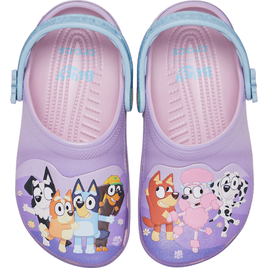 Kids Crocs - Toddler Bluey Friends Forever Classic Clog