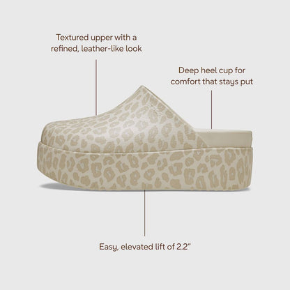 Women Crocs - Dylan Platform Animal Clog