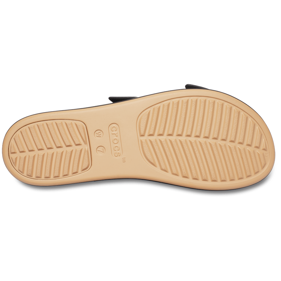 Women Crocs - Brooklyn Buckle Matte Wrap Low Wedge