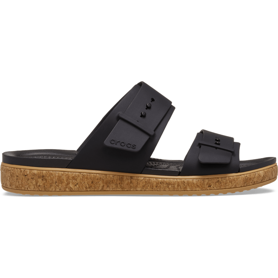 Women Crocs - Brooklyn Cork Buckle Low Low