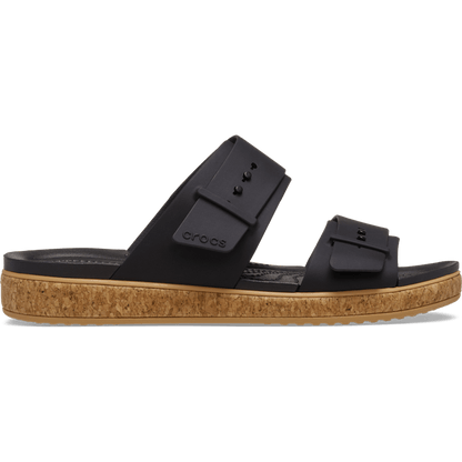 Women Crocs - Brooklyn Cork Buckle Low Low