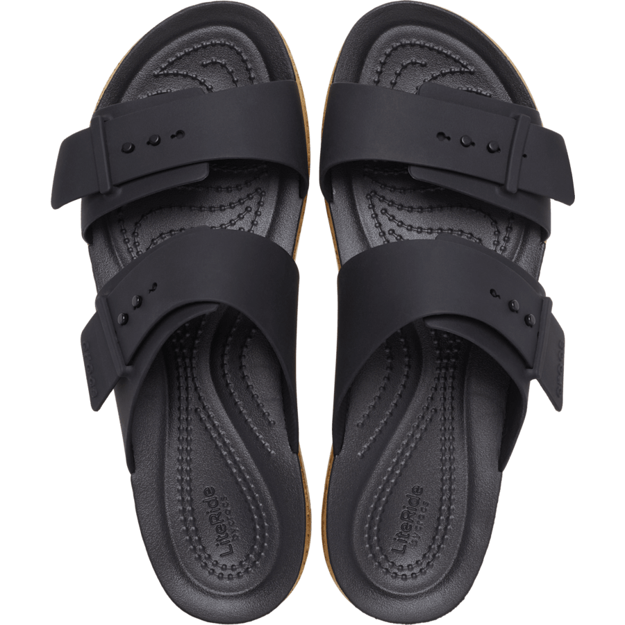 Women Crocs - Brooklyn Cork Buckle Low Low