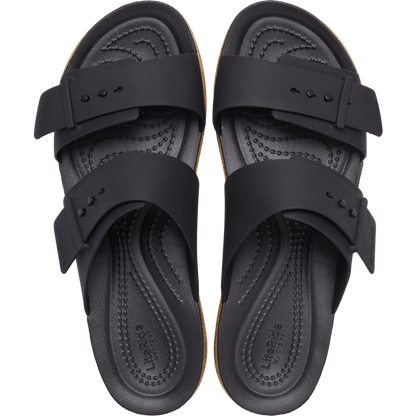 Women Crocs - Brooklyn Cork Buckle Low Low