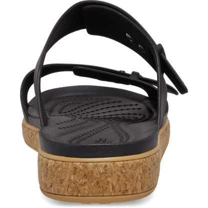 Women Crocs - Brooklyn Cork Buckle Low Low