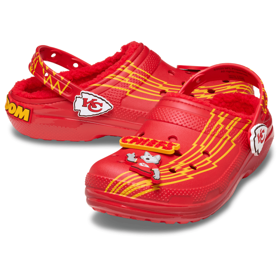 Women / Men Crocs - NFL Kansas City Chiefs Classic Lined Clog