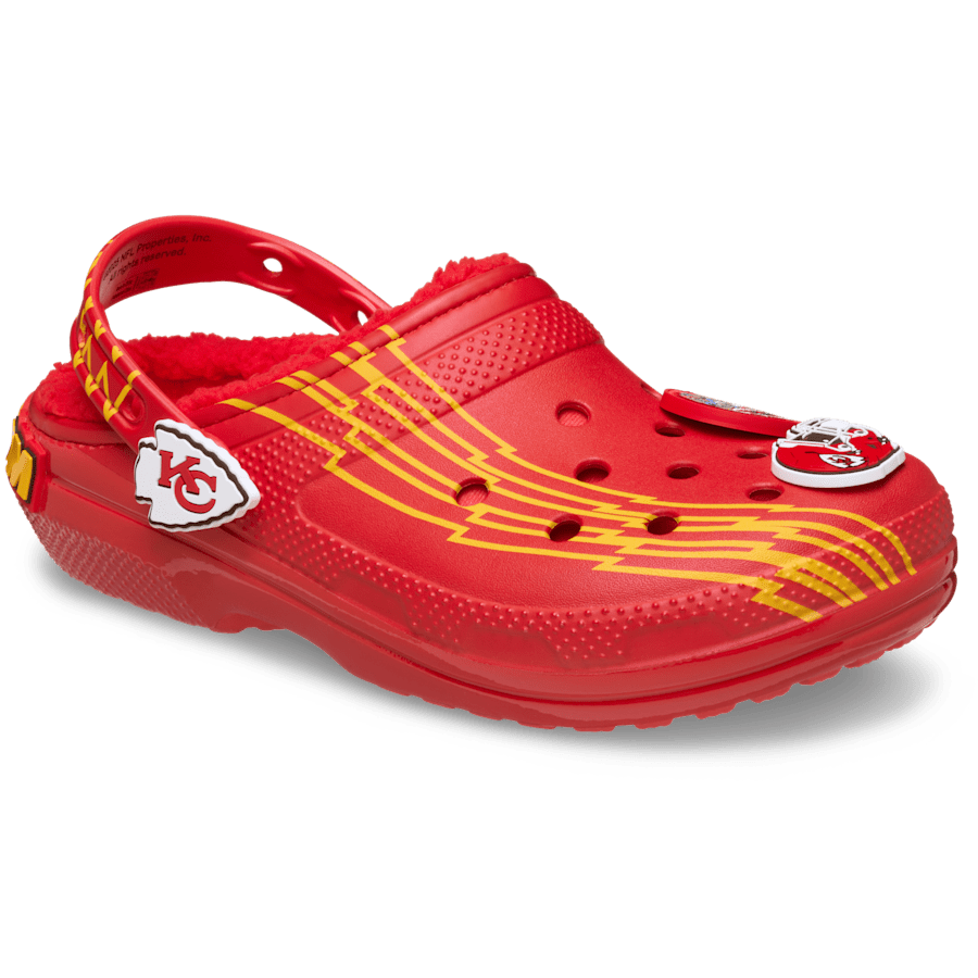 Women / Men Crocs - NFL Kansas City Chiefs Classic Lined Clog