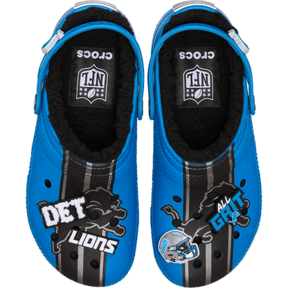Women / Men Crocs - NFL Detroit Lions Classic Lined Clog
