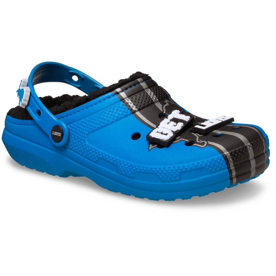 Women / Men Crocs - NFL Detroit Lions Classic Lined Clog