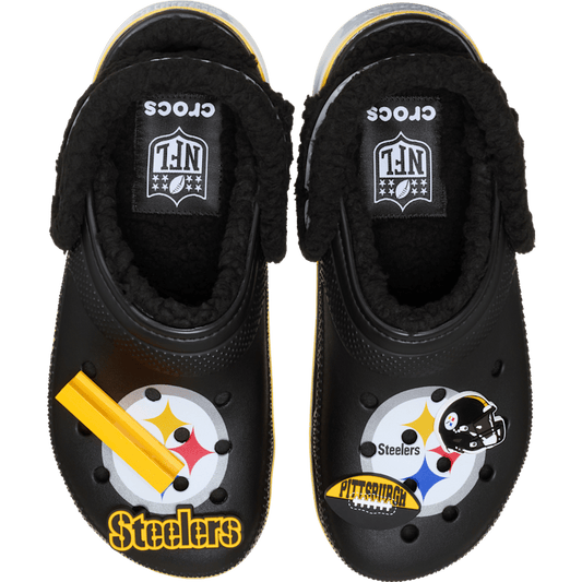 Women / Men Crocs - NFL Pittsburgh Steelers Classic Lined Clog