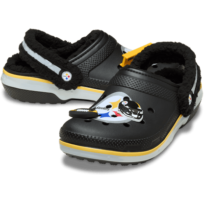 Women / Men Crocs - NFL Pittsburgh Steelers Classic Lined Clog