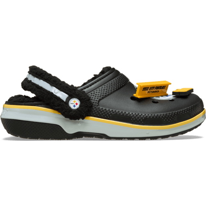 Women / Men Crocs - NFL Pittsburgh Steelers Classic Lined Clog