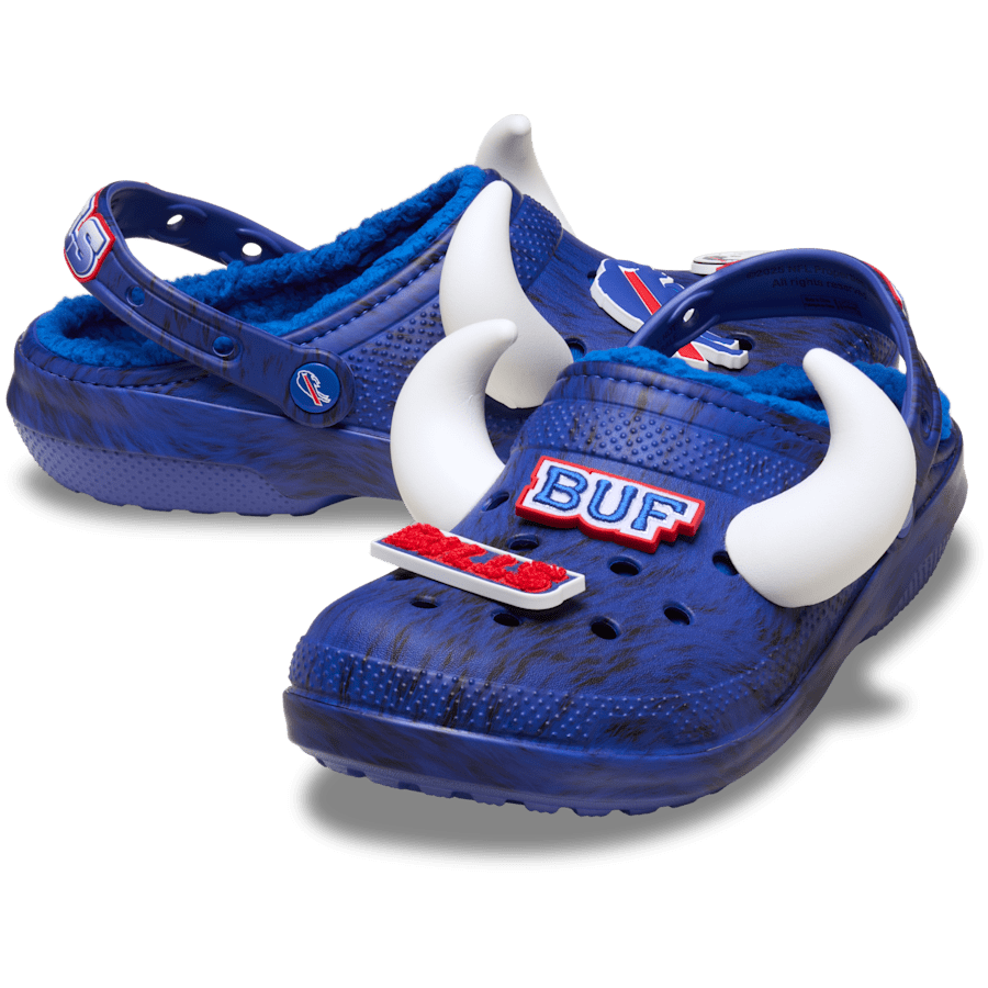 Women / Men Crocs - NFL Buffalo Bills Classic Lined Clog