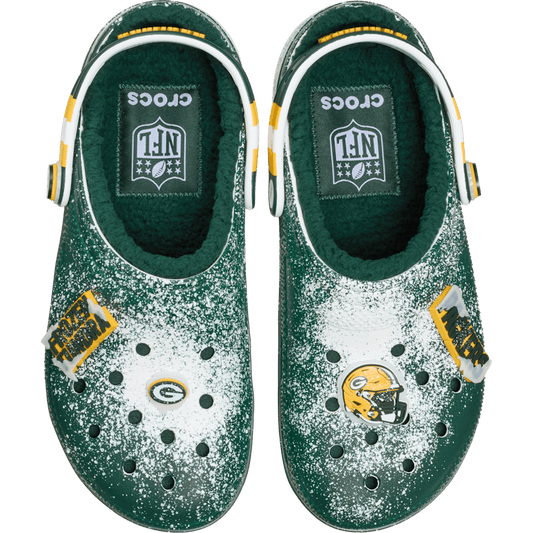 Women / Men Crocs - NFL Green Bay Packers Classic Lined Clog