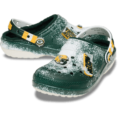 Crocs NFL Green Bay Packers Classic Lined Clog Women|Men
