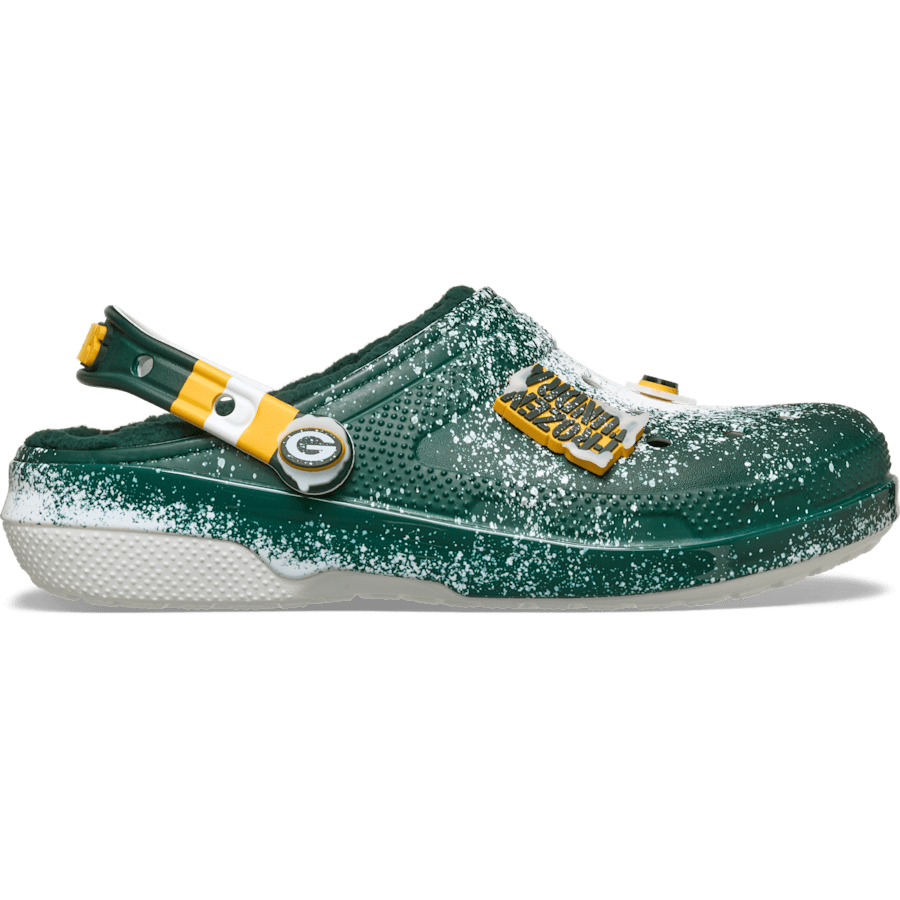 Women / Men Crocs - NFL Green Bay Packers Classic Lined Clog