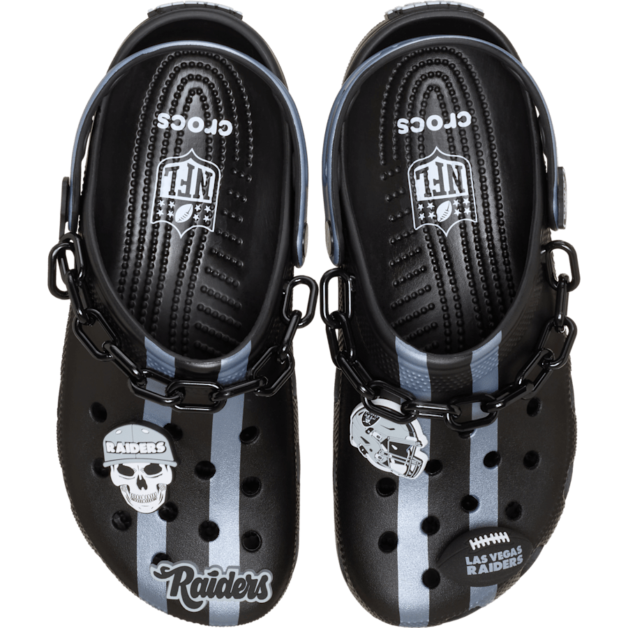 Women / Men Crocs - NFL Las Vegas Raiders Classic Clog